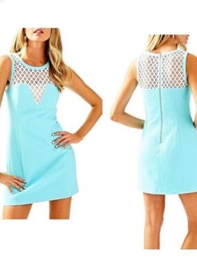Lilly Pulitzer Vandalia Mini Shift Dress Size 14